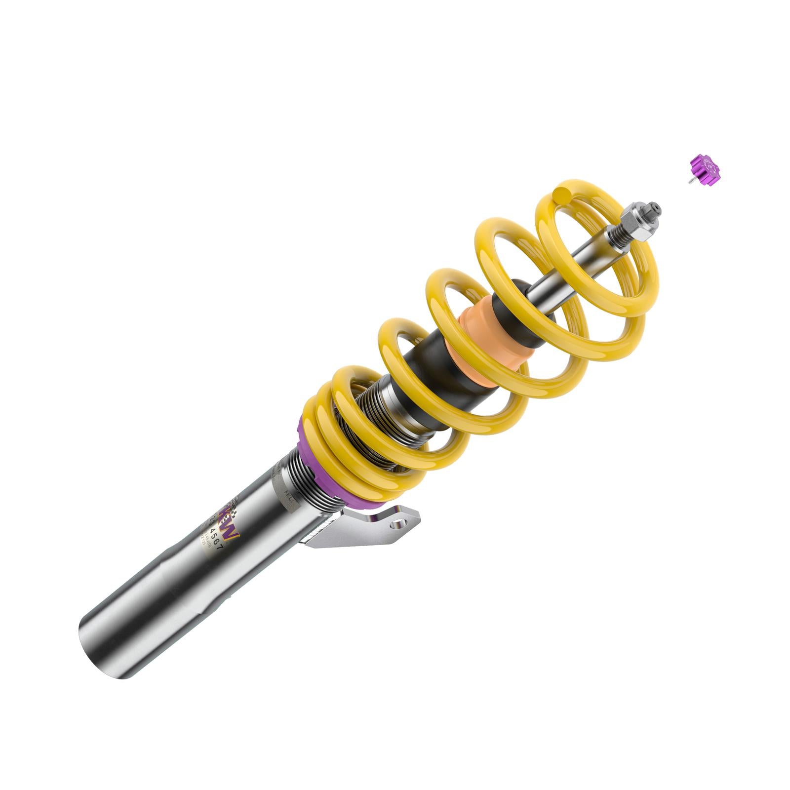 KW Coilover suspension V3 inox (incl. deactivation for electronic dampers) MASERATI QUATTROPORTE V 03/2004- (35243007)