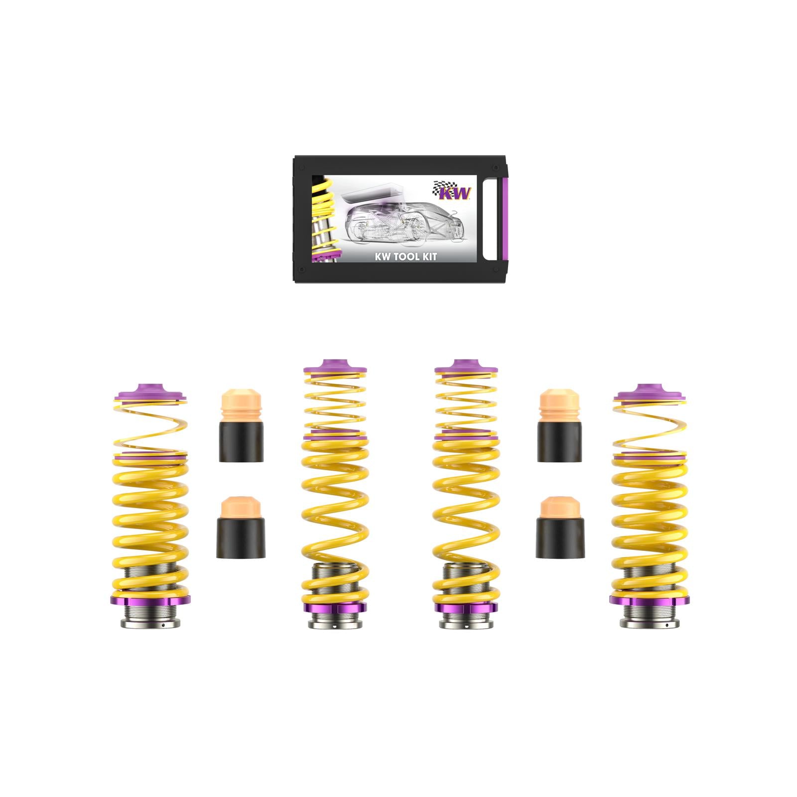 KW Height Adjustable Springs Kit (Lowering springs) AUDI R8 (4S3, 4SP) 07/2015- (253100AM)