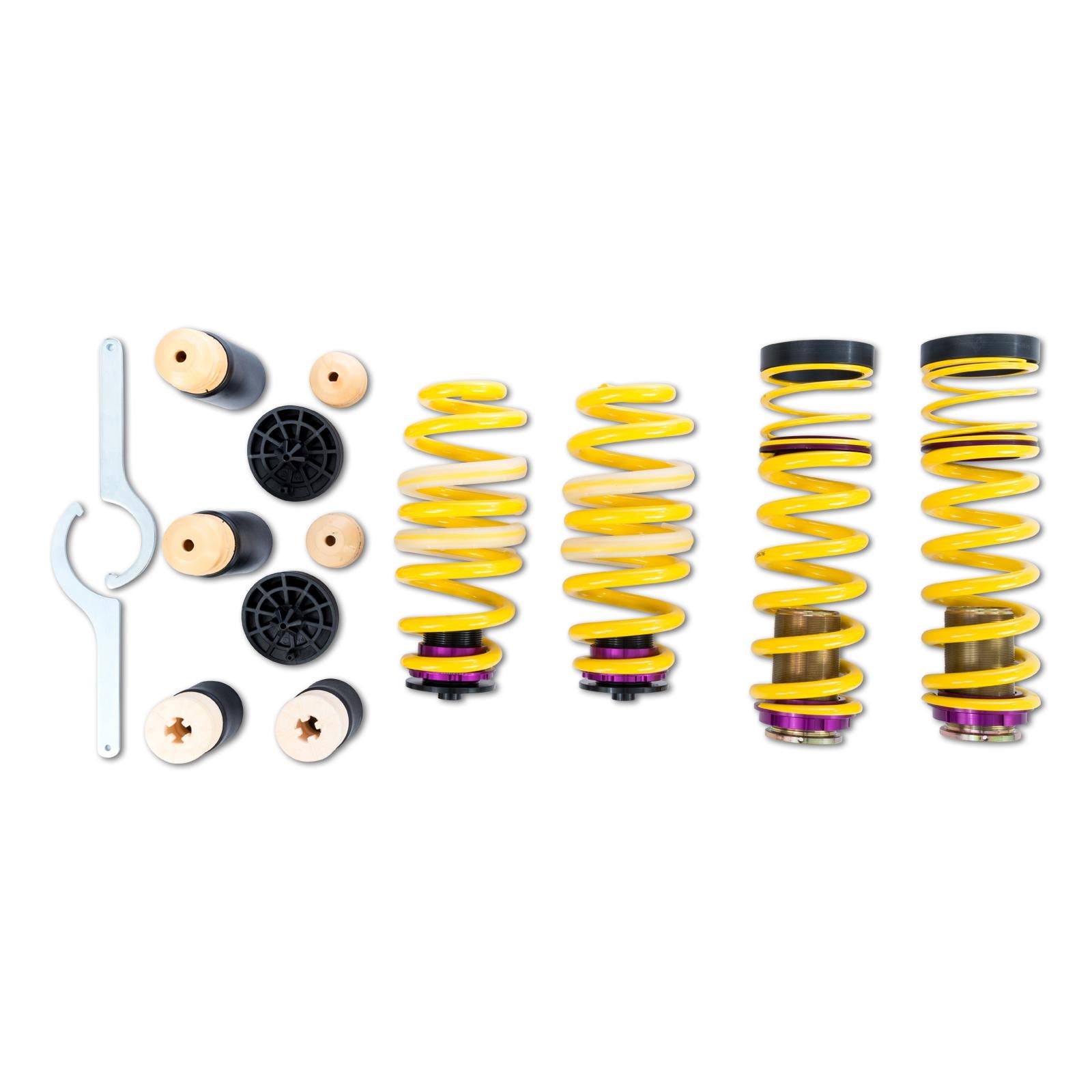 KW Height Adjustable Springs Kit (Lowering springs) AUDI A4 Avant (8W5, 8WD, B9) 08/2015- (253100AS)