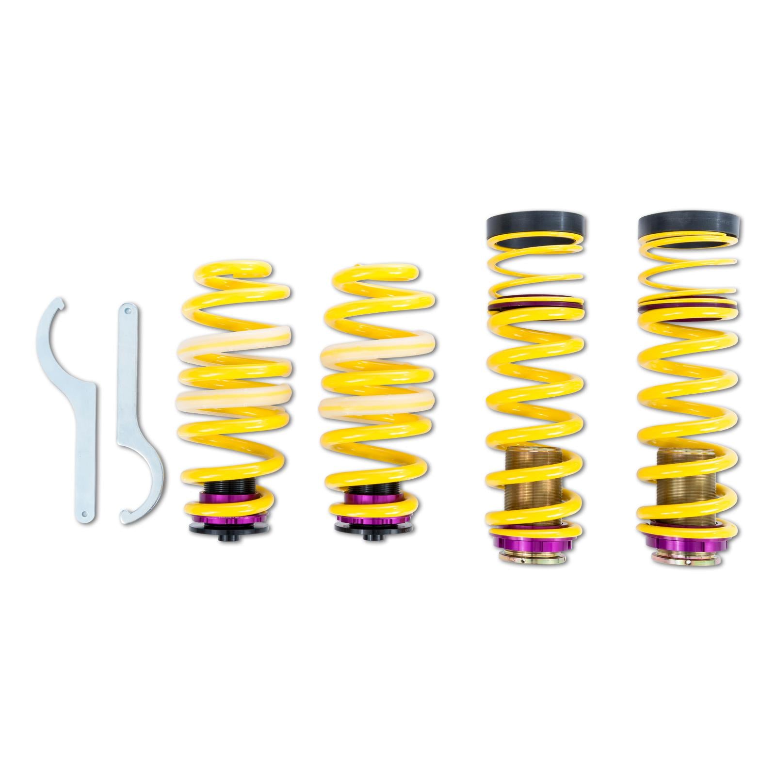 KW Height Adjustable Springs Kit (Lowering springs) AUDI A4 Avant (8W5, 8WD, B9) 08/2015- (253100AS)
