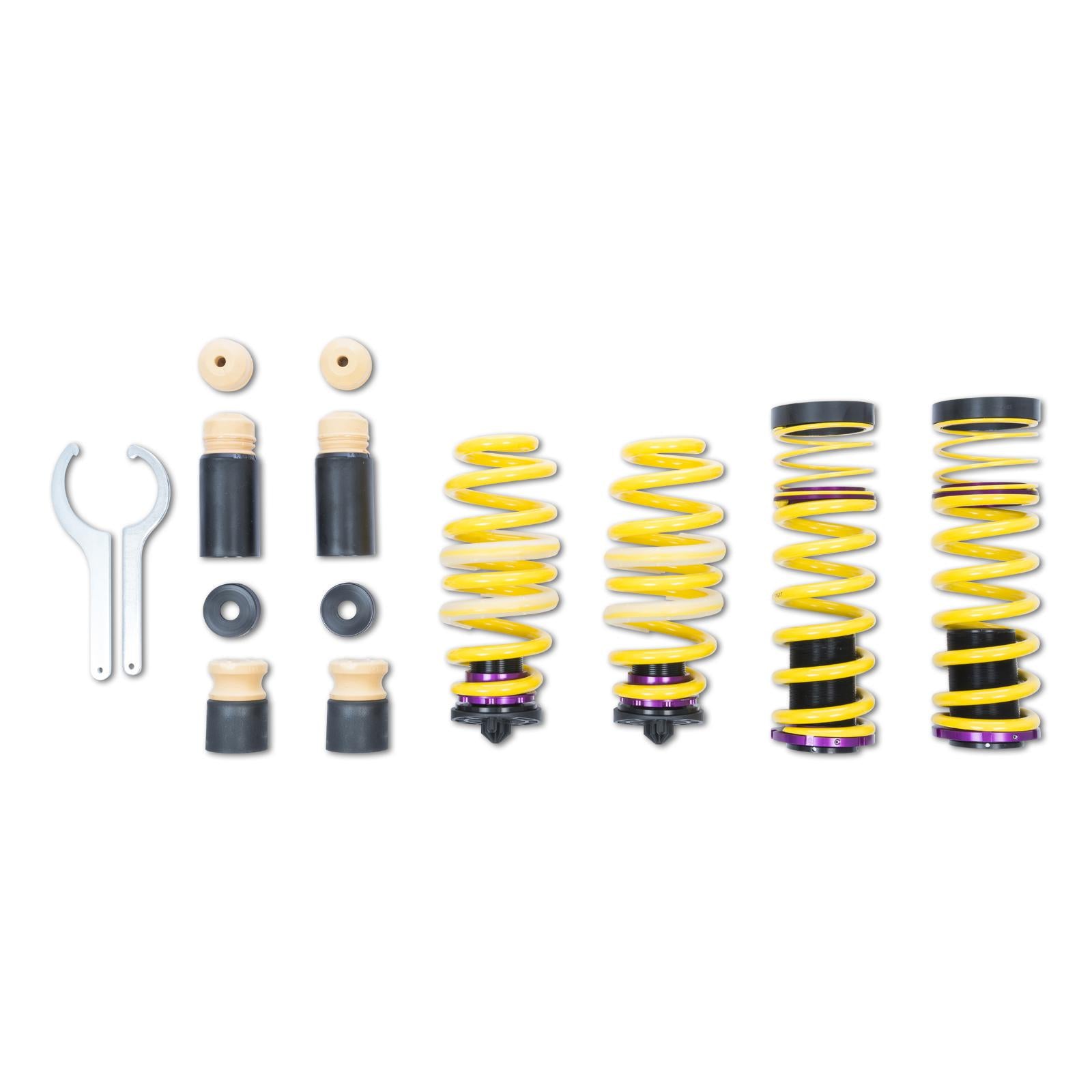 KW Height Adjustable Springs Kit (Lowering springs) AUDI A4 Avant (8W5, 8WD, B9) 08/2015- (253100AU)
