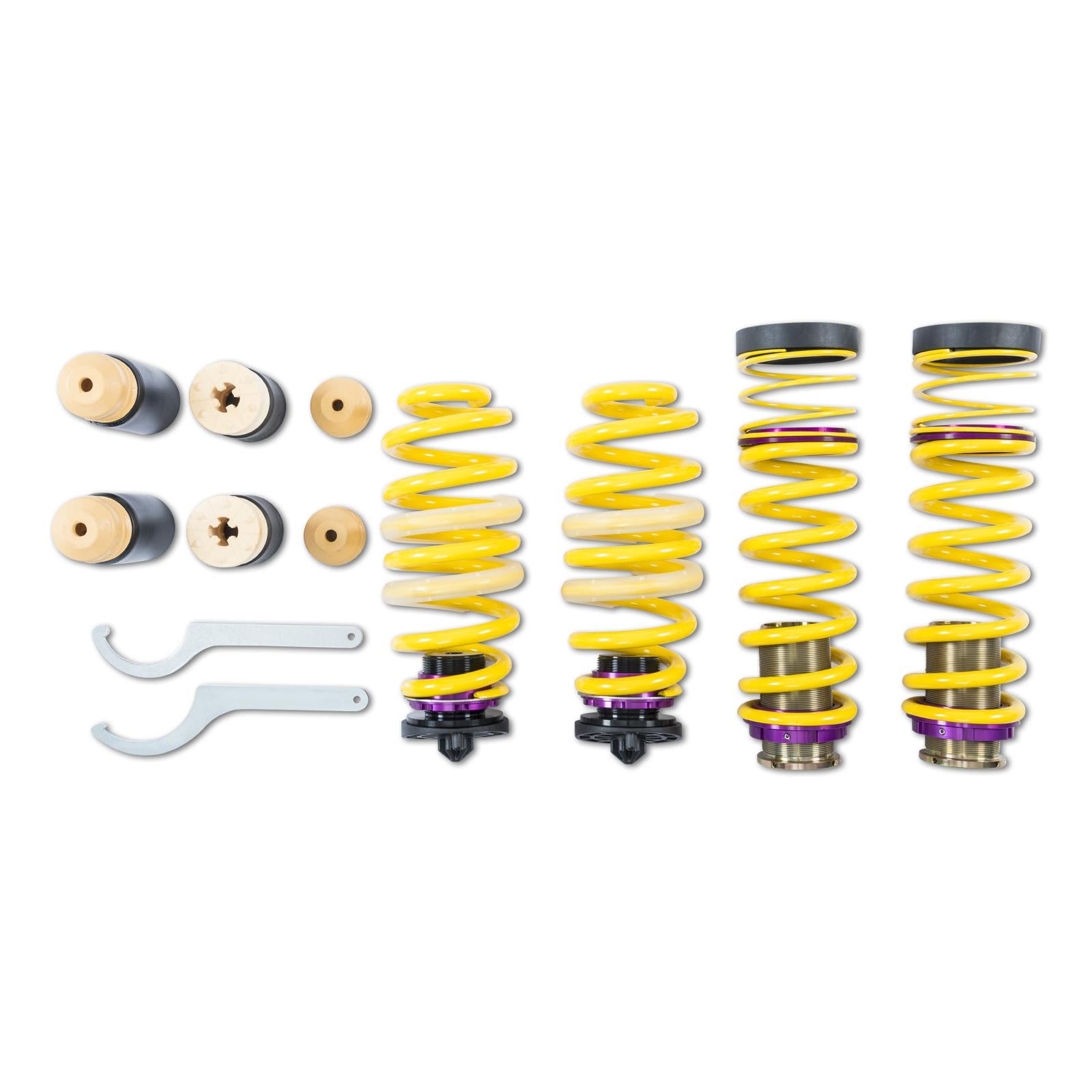 KW Height Adjustable Springs Kit (Lowering springs) AUDI A4 Avant (8W5, 8WD, B9) 08/2015- (253100BN)
