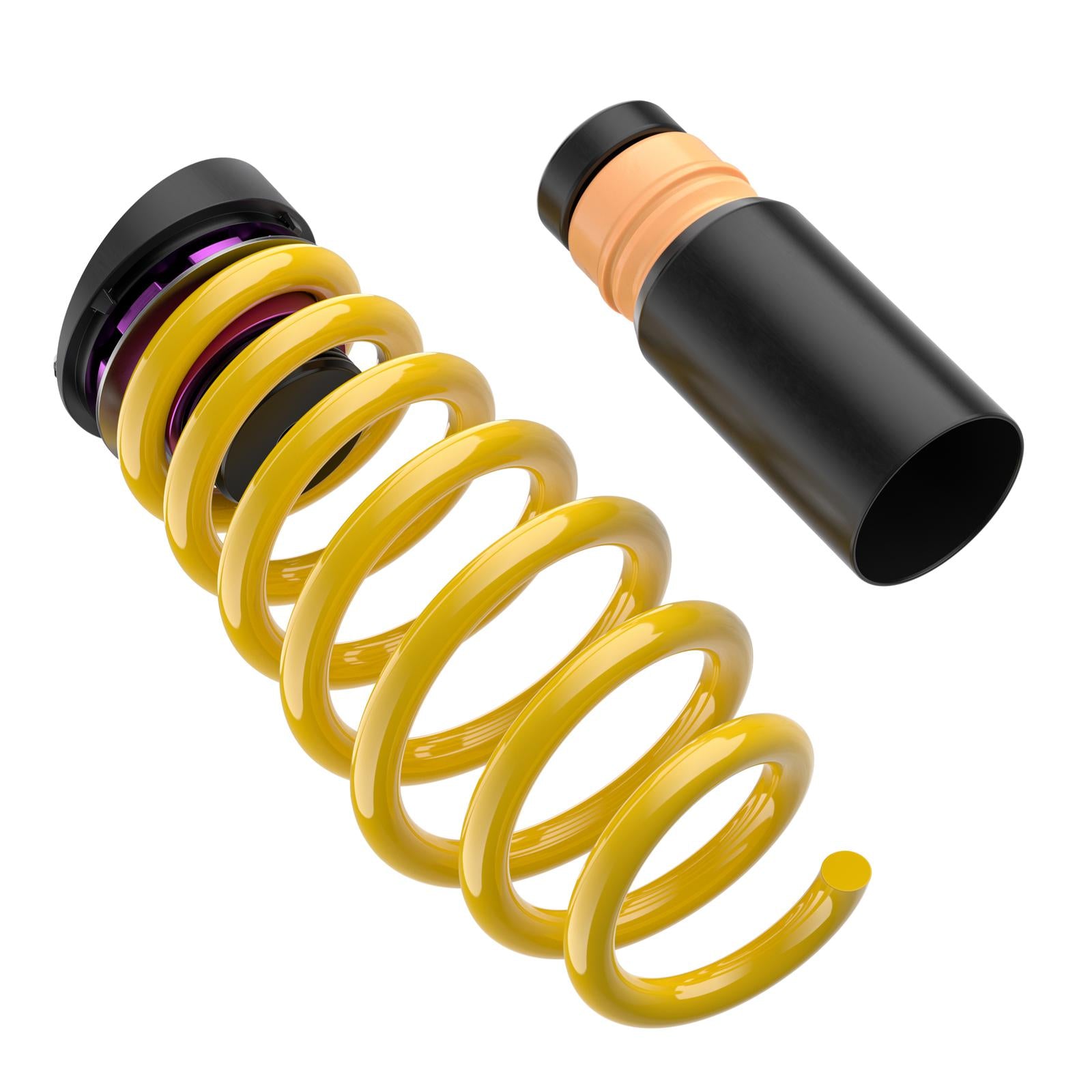 KW Height Adjustable Springs Kit (Lowering springs) AUDI A4 Avant (8W5, 8WD, B9) 08/2015- (253100BU)