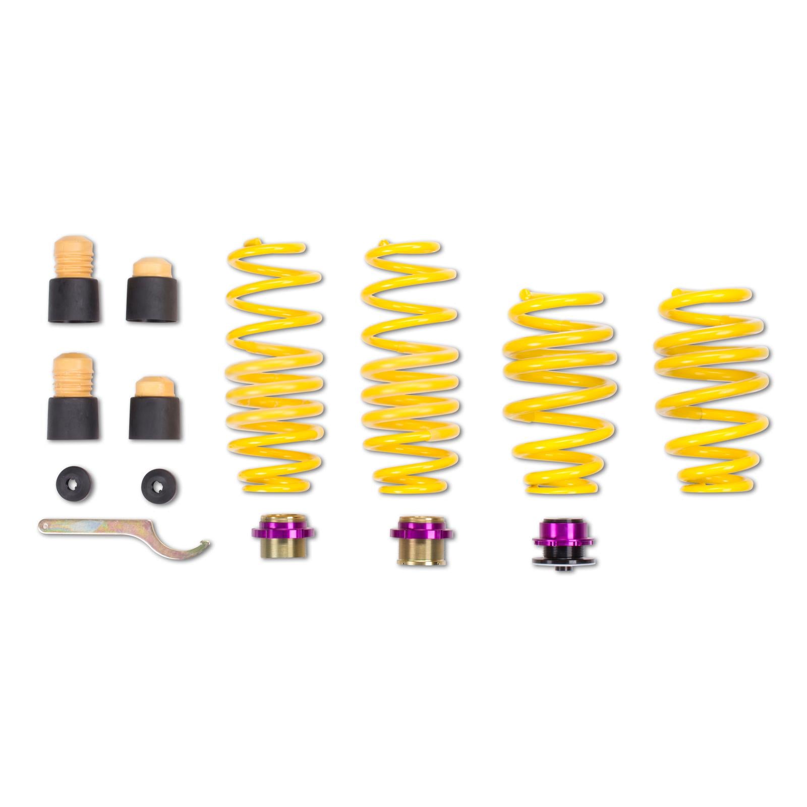 KW Height Adjustable Springs Kit (Lowering springs) AUDI A5 (8T3) 06/2007-01/2017