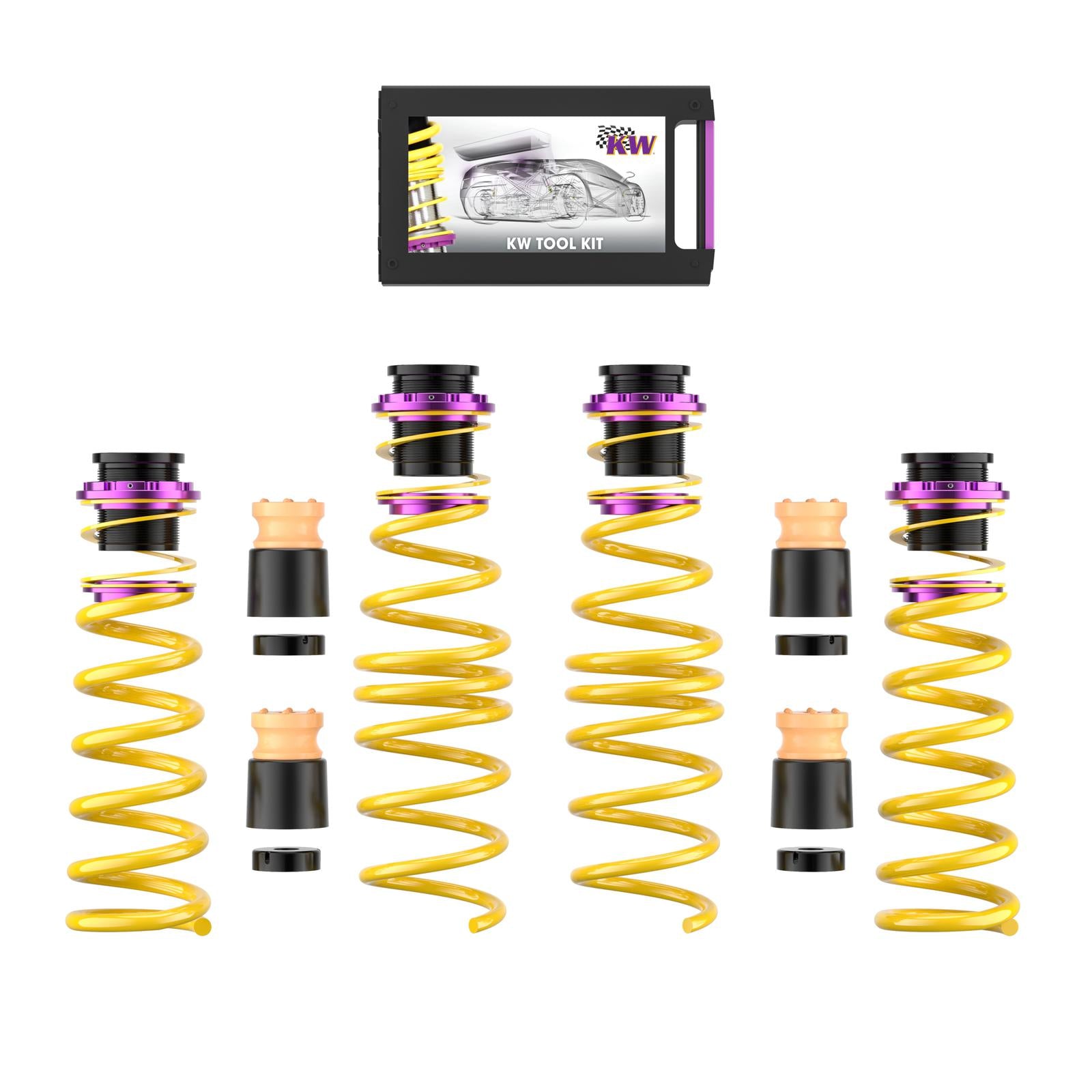 KW Height Adjustable Springs Kit (Lowering springs) BMW 5 (G30, F90) 09/2016-