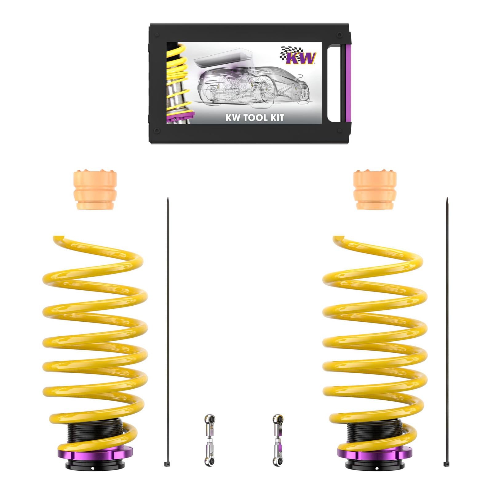 KW Height Adjustable Springs Kit (Lowering springs) MERCEDES-BENZ E-CLASS T-Model (S212) 08/2009-12/2016 (25325044)