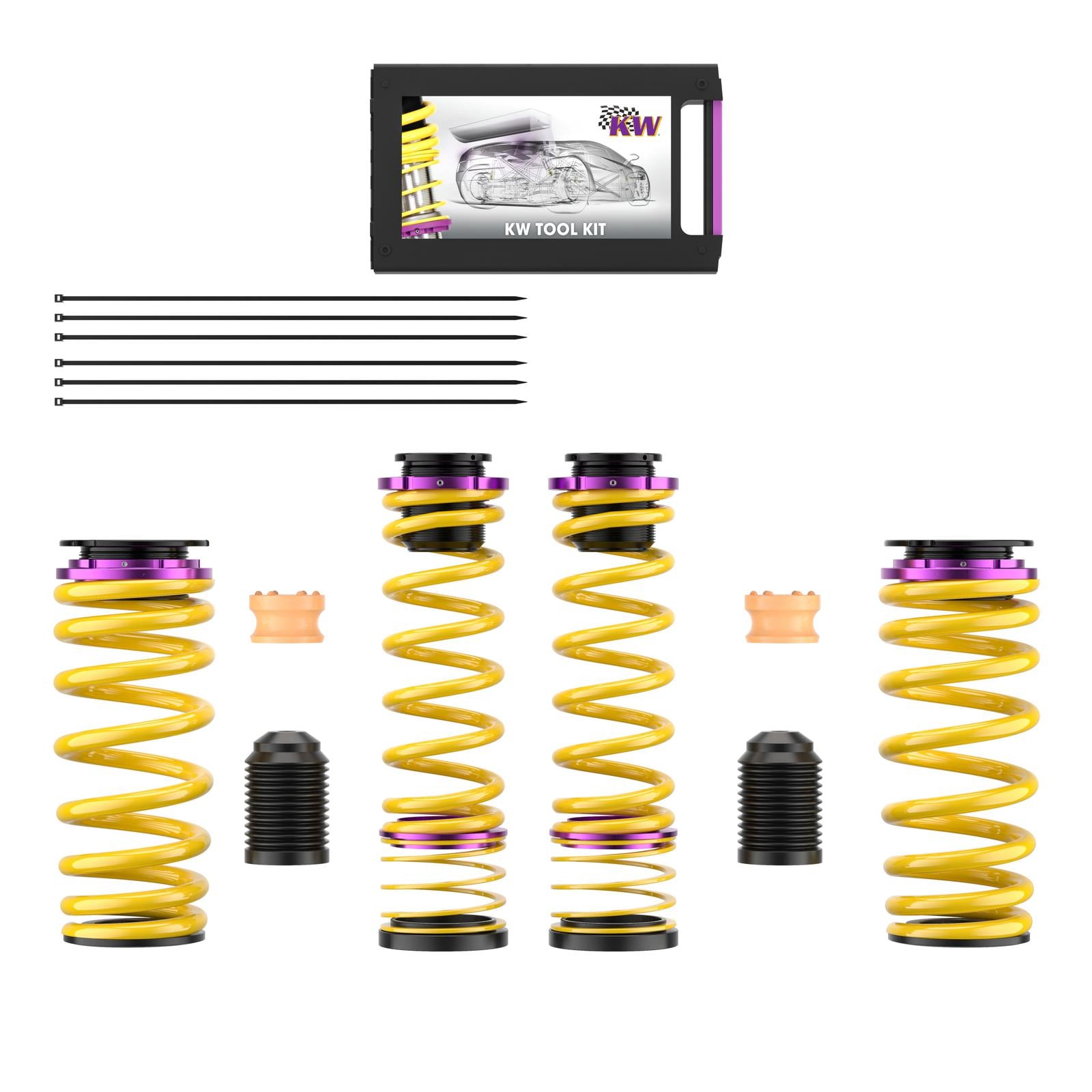 KW Height-Adjustable Springs Kit (Lowering springs) for Mercedes-Benz AMG GT (C192) R1GTAMG 10/2023-