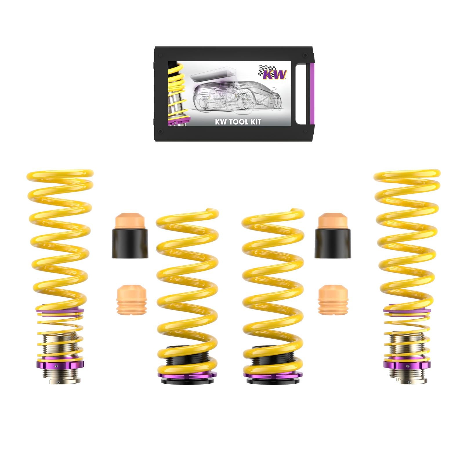 KW Height Adjustable Springs Kit (Lowering springs) DODGE CHALLENGER Coupe 09/2007- (25327018)
