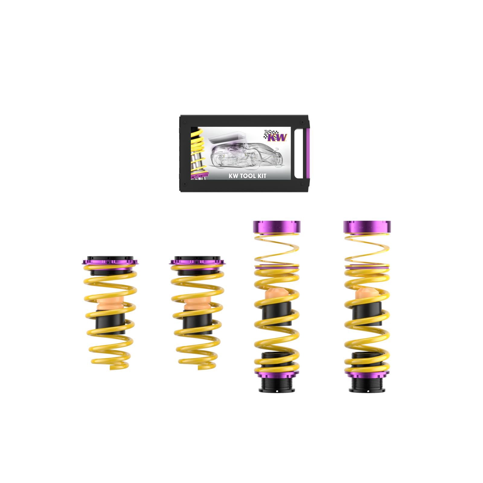 KW Height Adjustable Springs Kit (Lowering springs) PORSCHE 911 (992) 11/2018- (25371084)