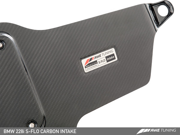 AWE S-FLO Carbon Intake for BMW 228i/320i/328i/428i