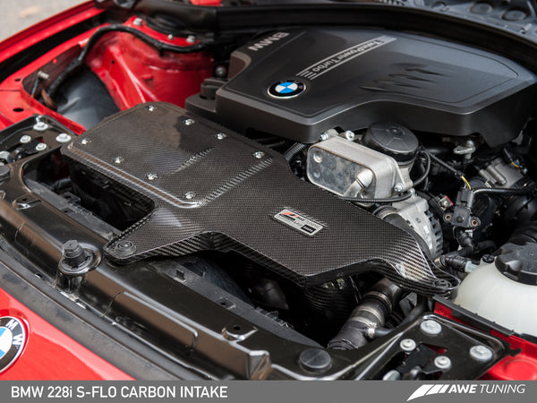 AWE S-FLO Carbon Intake For BMW 228i/320i/328i/428i