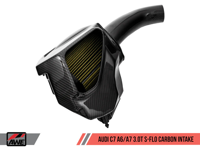 AWE S-FLO Carbon Intake for Audi C7 A6 / A7 3.0T