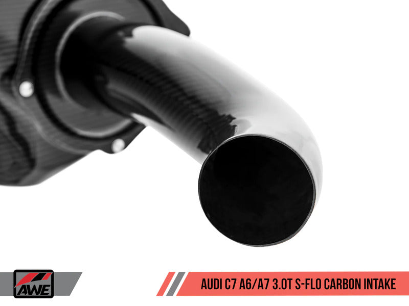 AWE S-FLO Carbon Intake for Audi C7 A6 / A7 3.0T