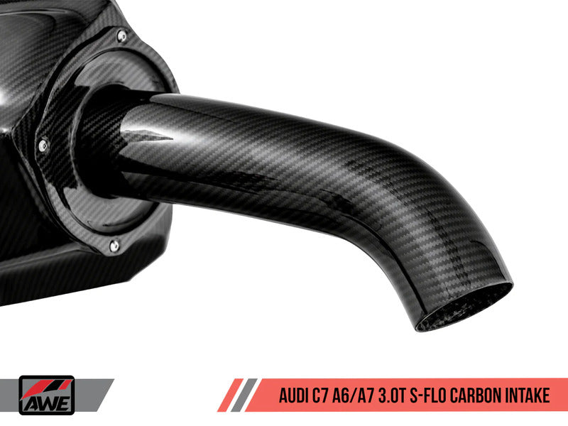 AWE S-FLO Carbon Intake for Audi C7 A6 / A7 3.0T