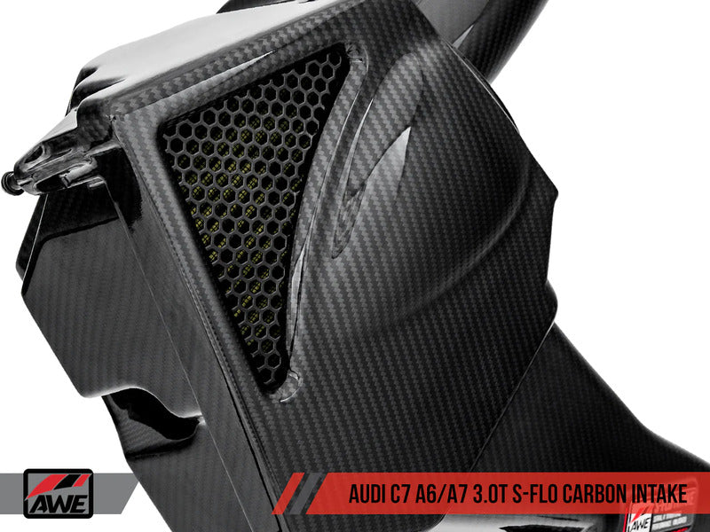 AWE S-FLO Carbon Intake for Audi C7 A6 / A7 3.0T