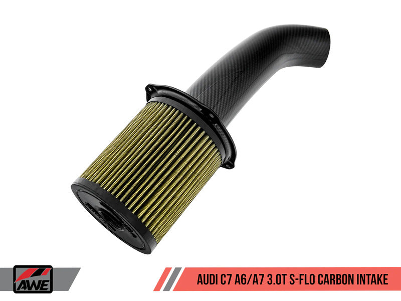 AWE S-FLO Carbon Intake for Audi C7 A6 / A7 3.0T