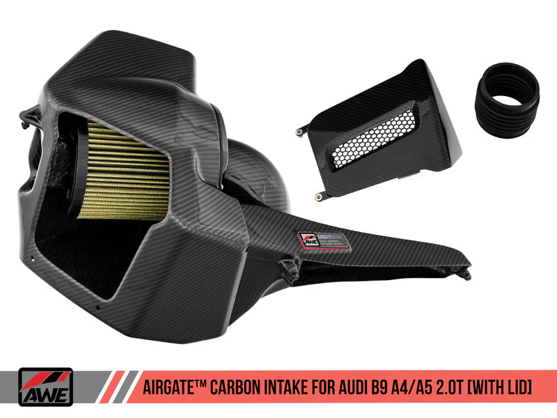 AWE AirGate Carbon Intake For Audi B9/B9.5 A4 / A5 2.0T (Full Kit)