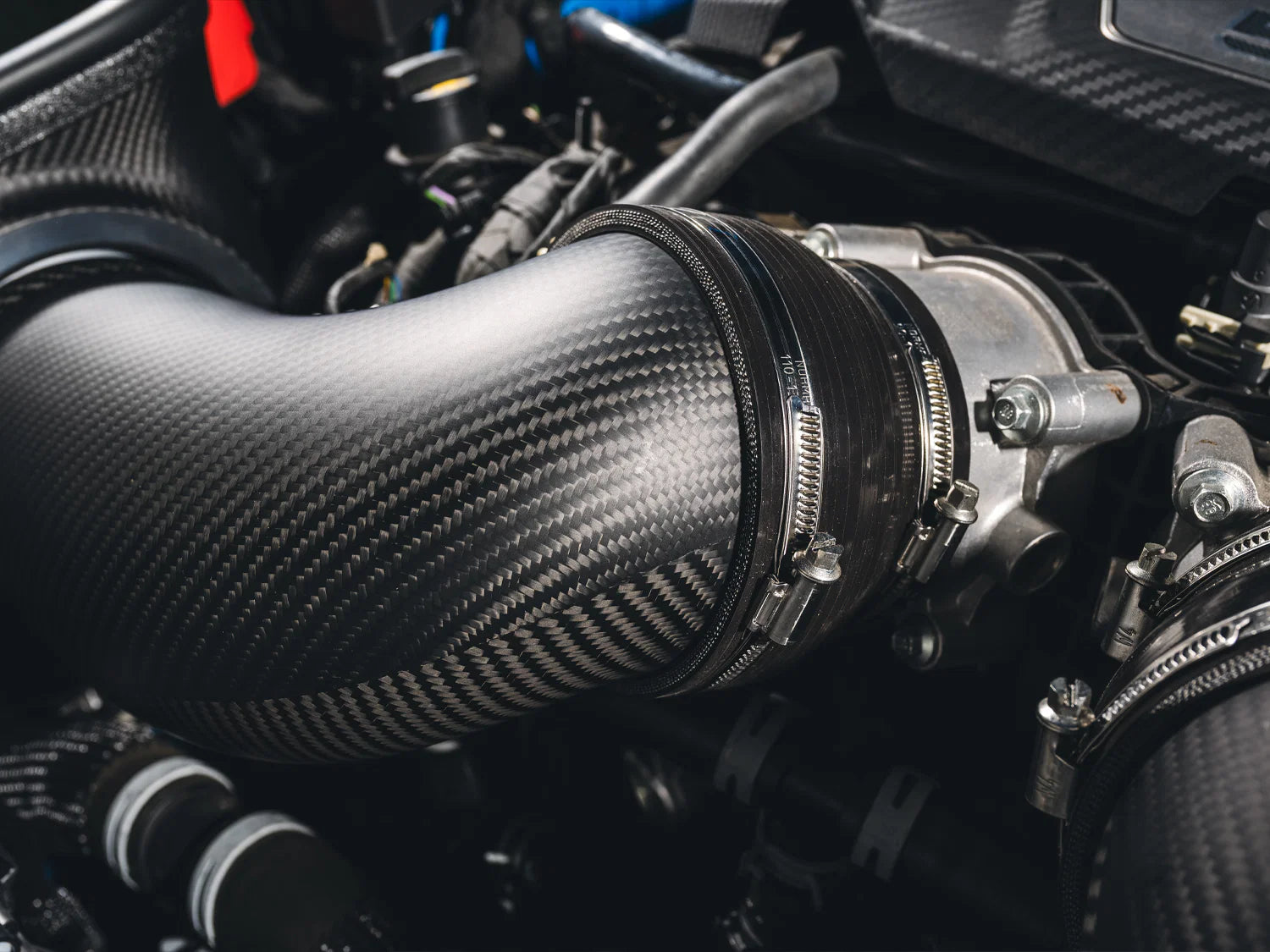 AWE S-FLO Carbon Intake for the S650 Mustang 5.0L
