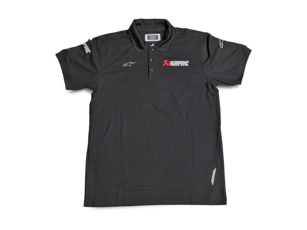 Akrapovic Mens Alpinestars Poloshirt - XS
