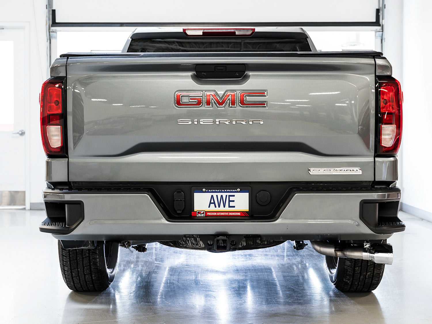 AWE 4th Gen GM 1500 5.3L 0FG Catback Dual Side Exit (Flat Bumper)