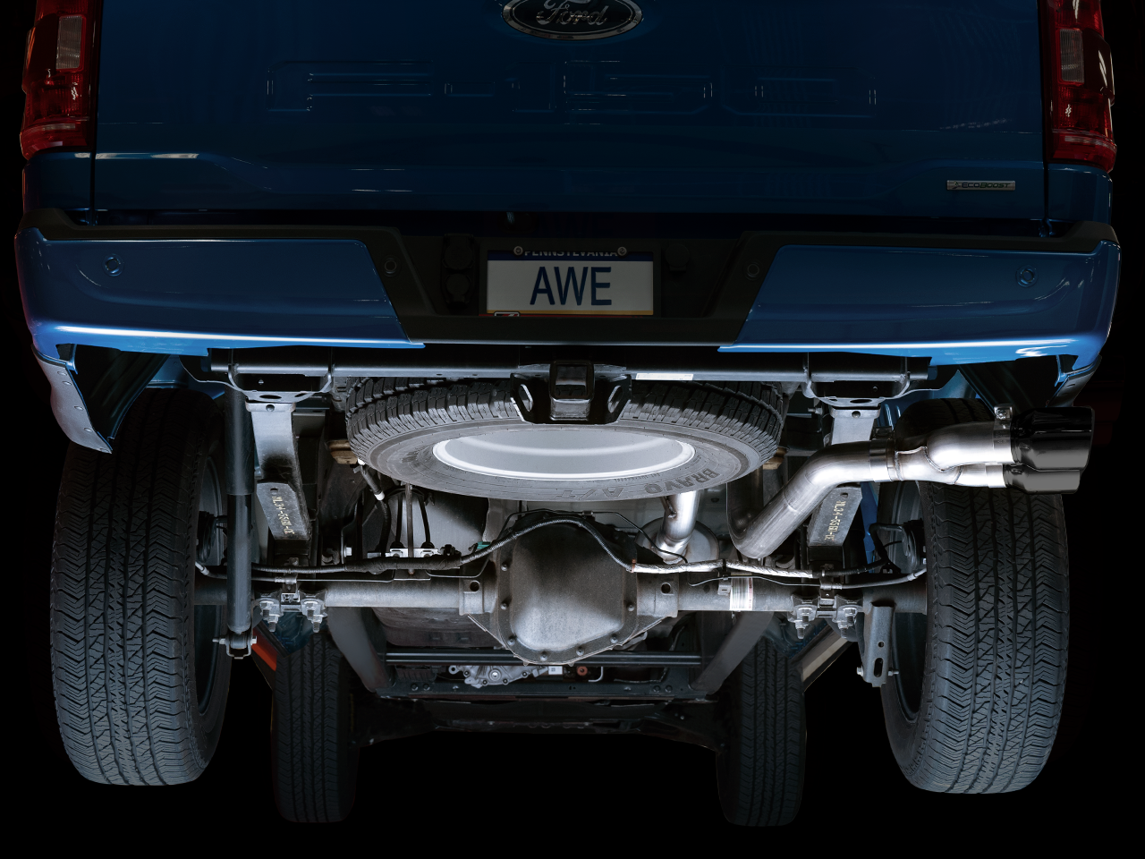 AWE 0FG EXHAUST SUITE FOR '21+ FORD F-150