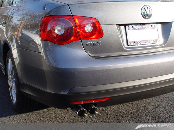 AWE Performance Exhaust for VW MK5 GTI, Chrome Tips