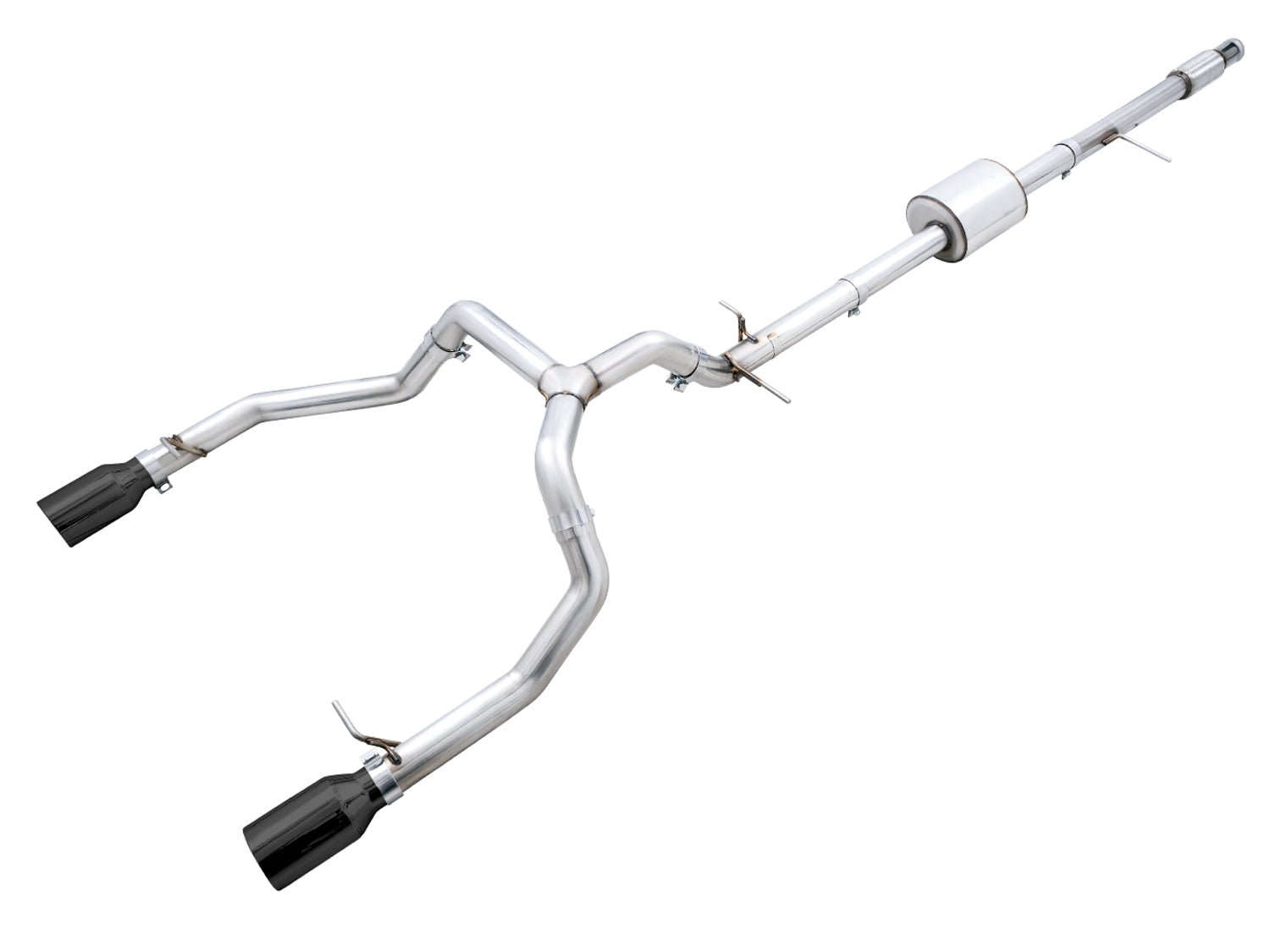 AWE 4th Gen GM 1500 5.3L 0FG Catback Dual Side Exit (Flat Bumper)