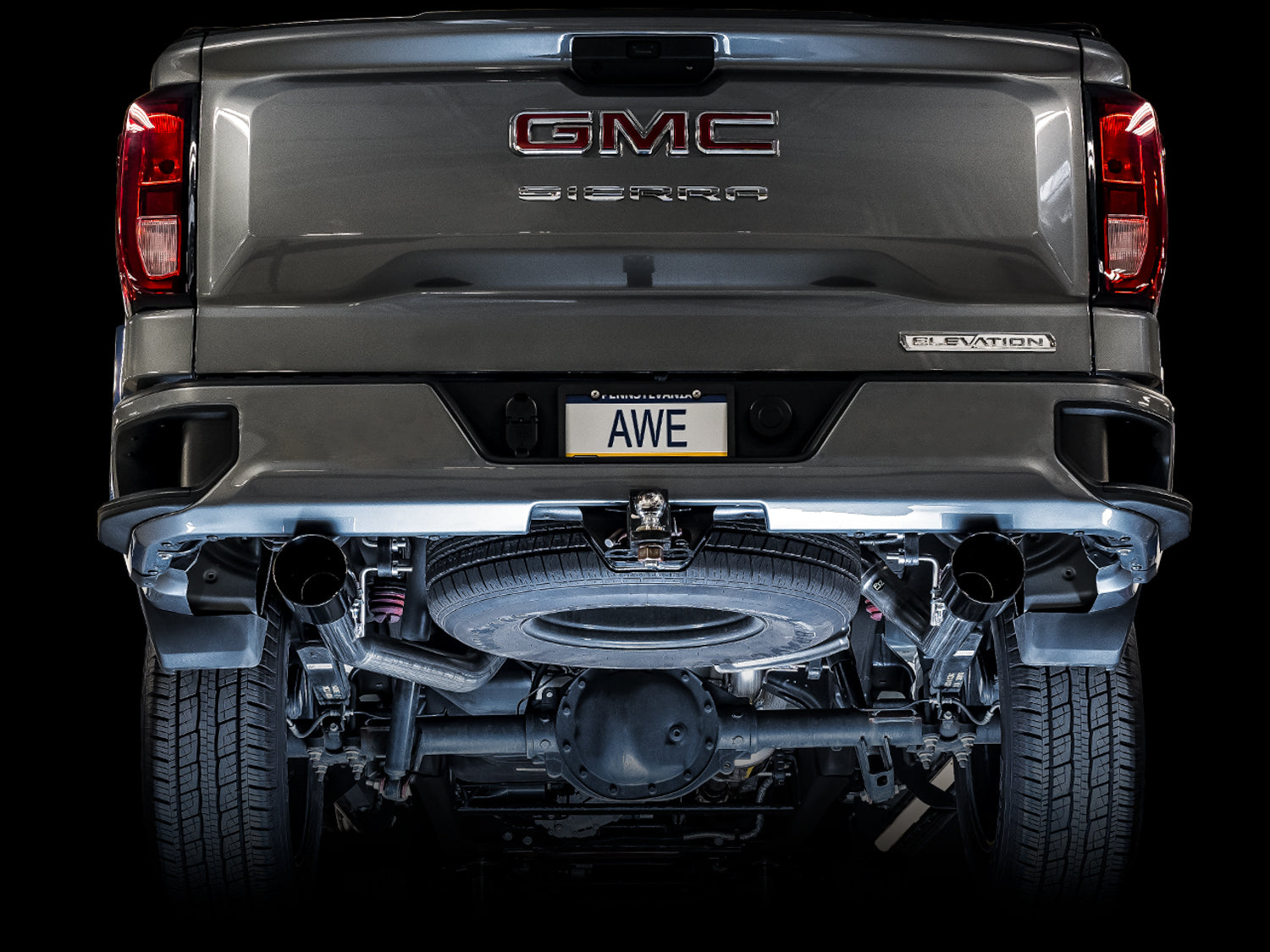 AWE 4th Gen GM 1500 5.3L 0FG Catback Dual Side Exit (Flat Bumper)