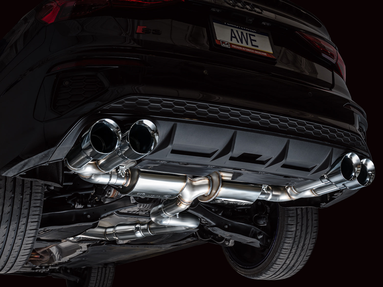 AWE EXHAUST SUITE FOR 8Y AUDI S3