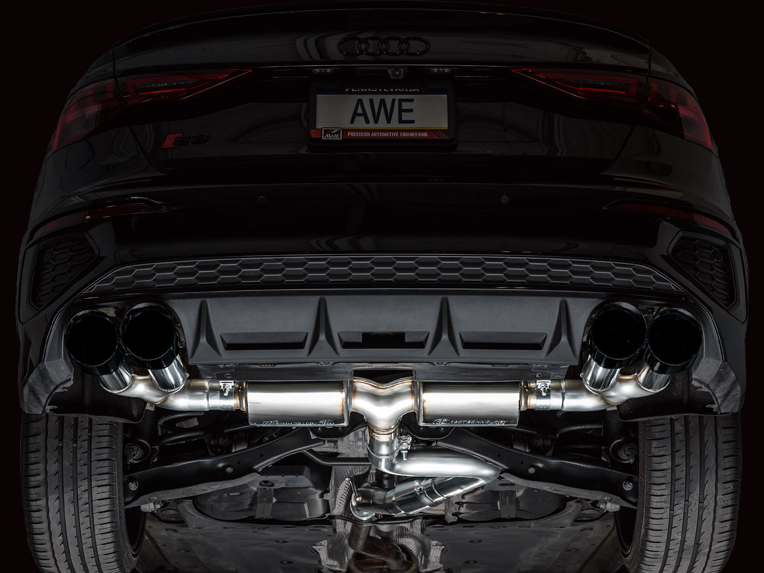 AWE EXHAUST SUITE FOR 8Y AUDI S3