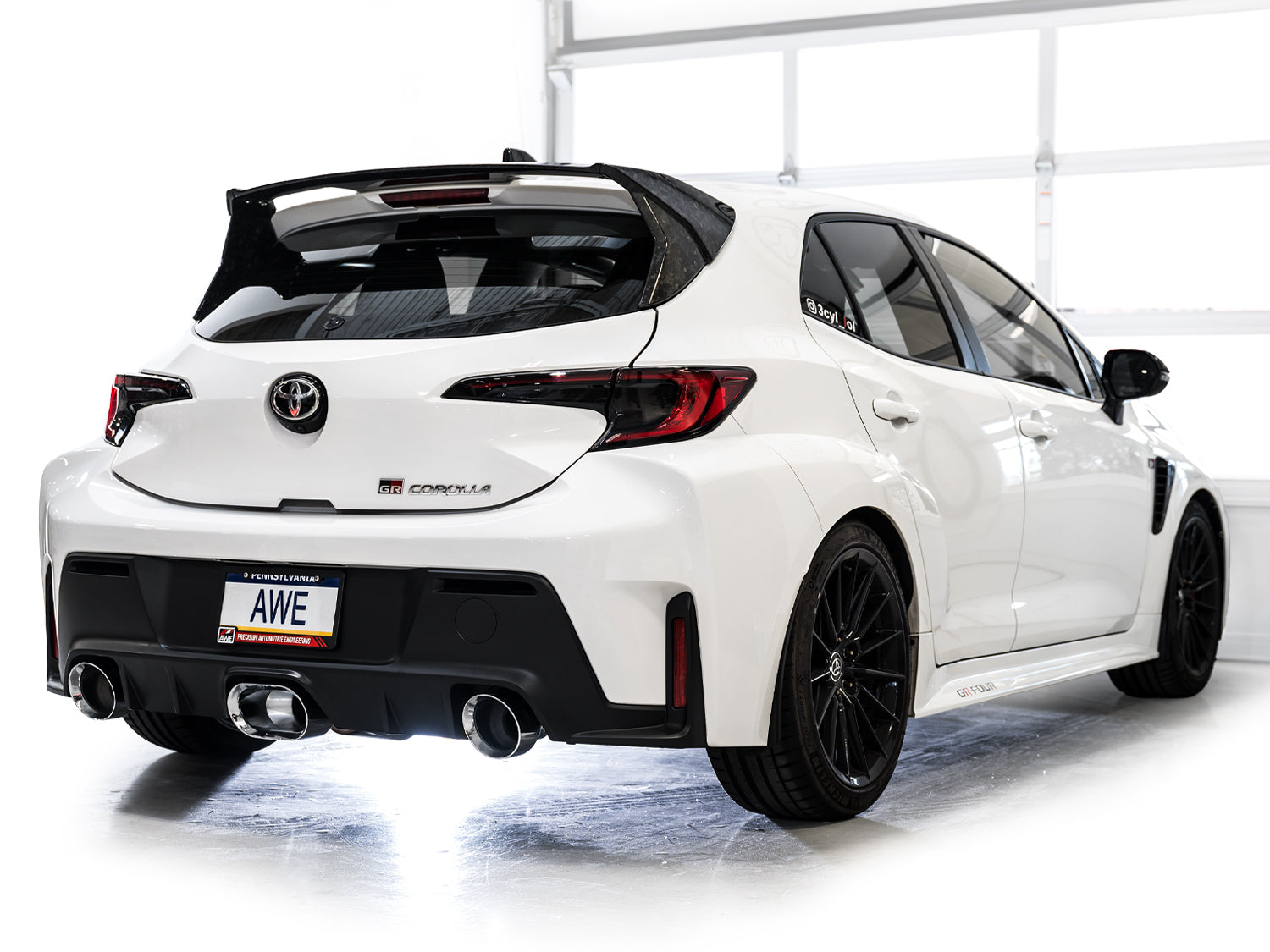 AWE EXHAUST SUITE FOR THE GR COROLLA