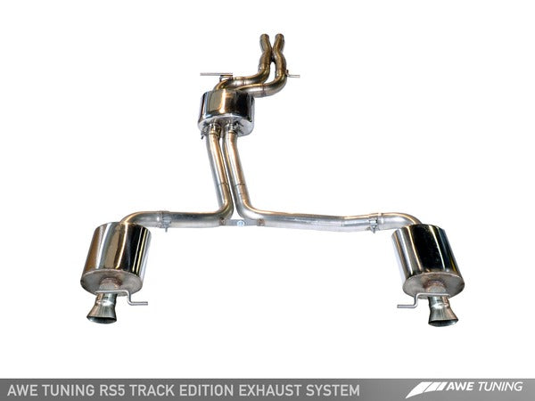 AWE Track Edition Exhaust System for Audi RS5 Cabriolet