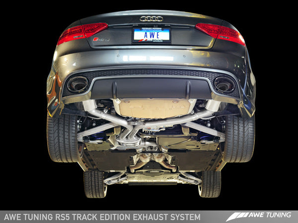 AWE Track Edition Exhaust System for Audi RS5 Cabriolet