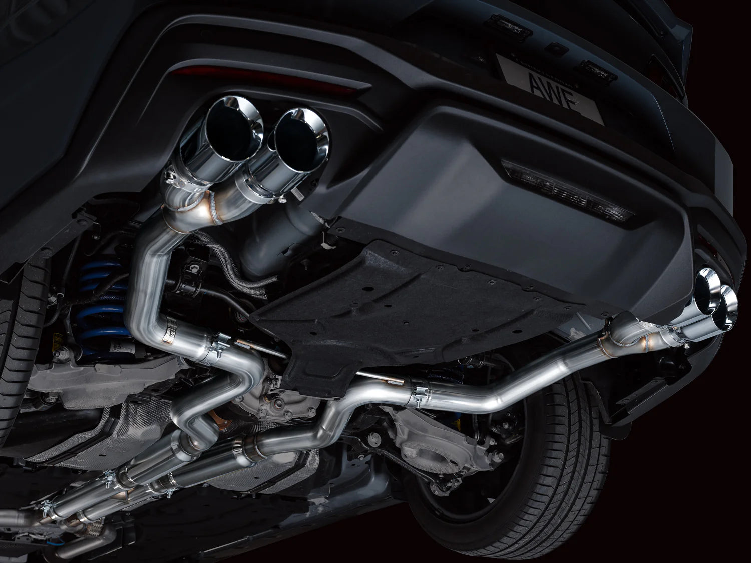 AWE Exhaust Suite for S650 Ford Mustang Quad Tip GT