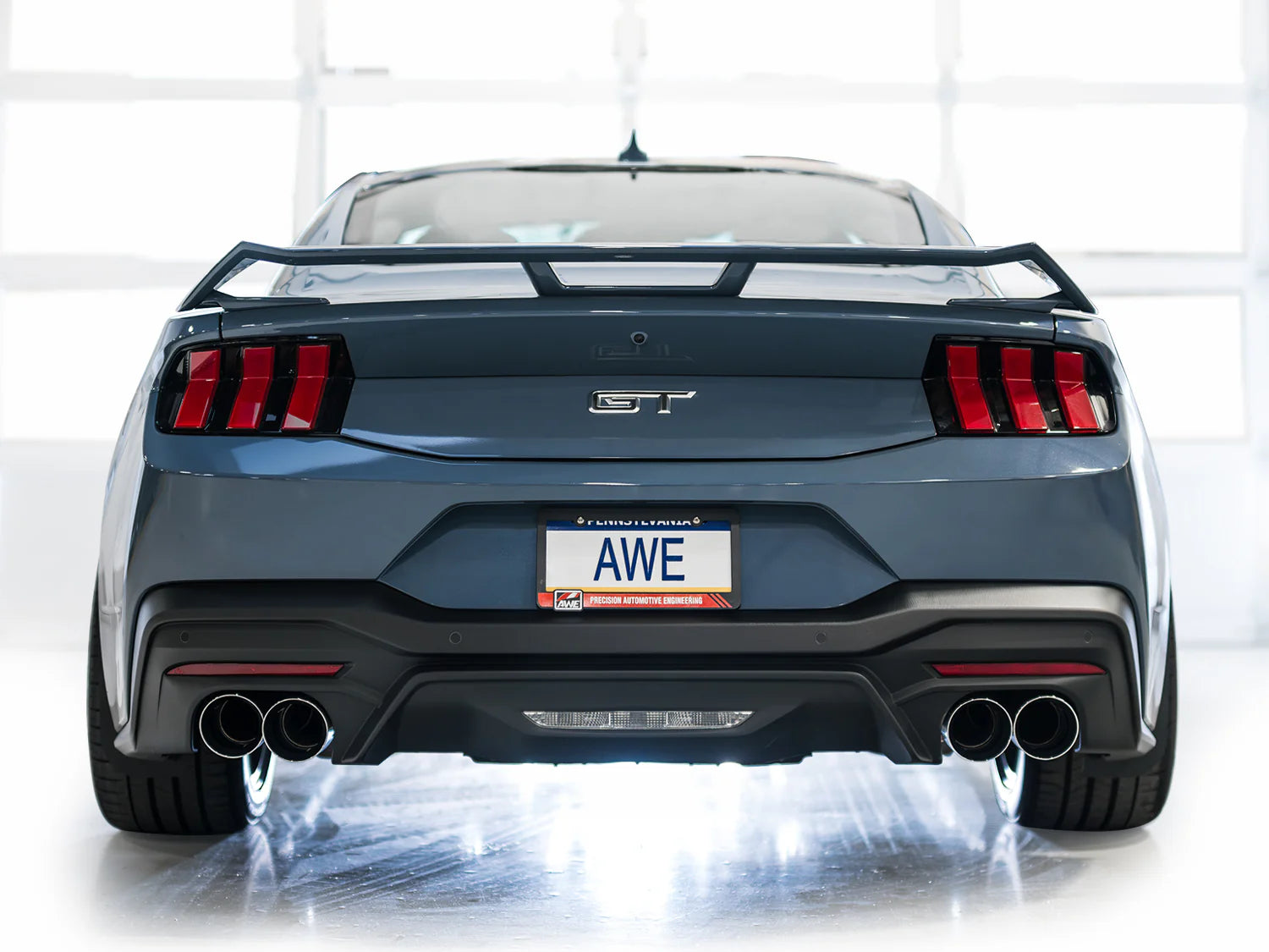 AWE Exhaust Suite for S650 Ford Mustang Quad Tip GT