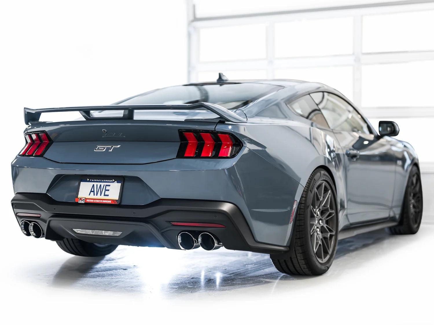 AWE Exhaust Suite for S650 Ford Mustang Quad Tip GT