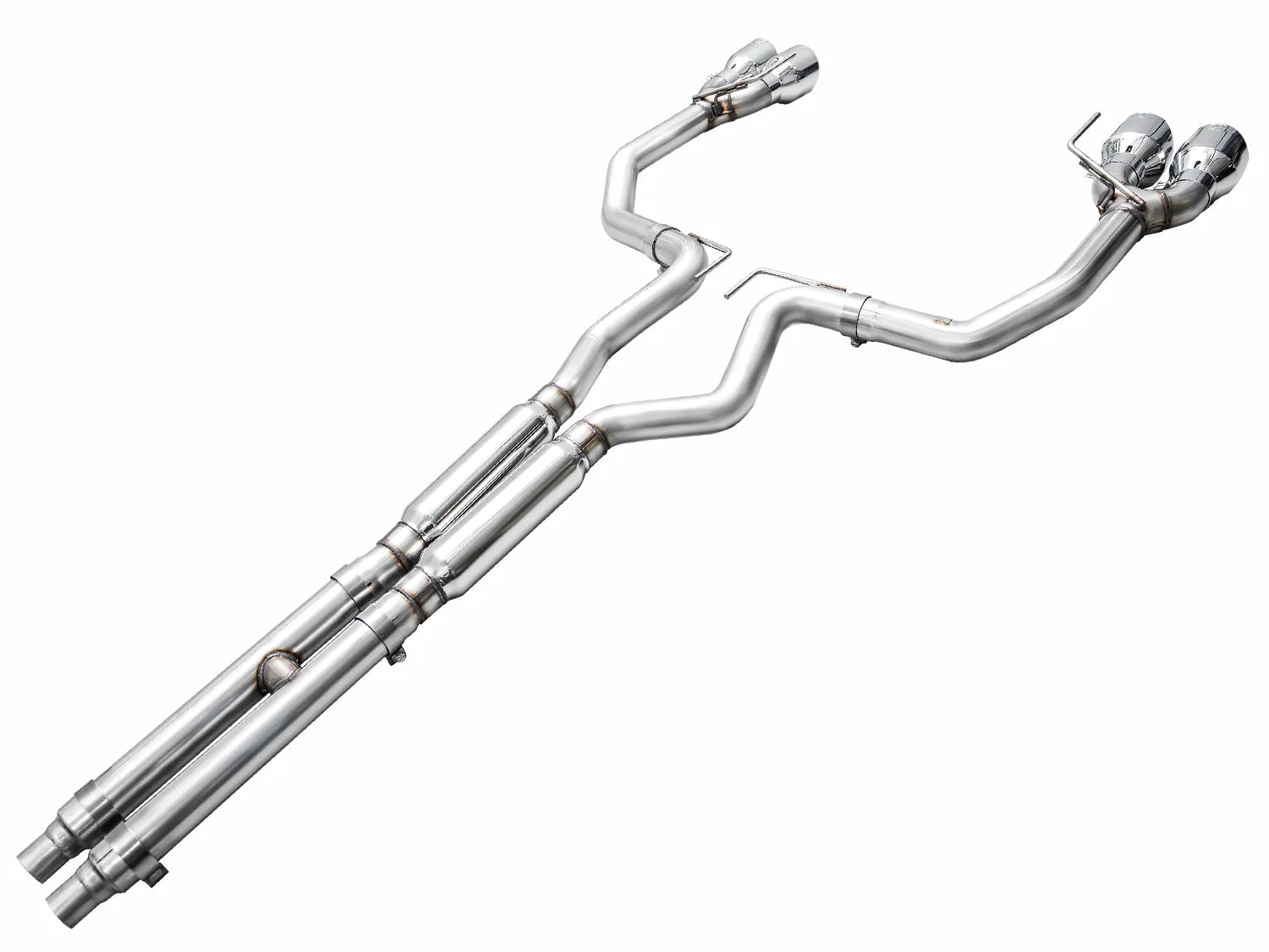 AWE Exhaust Suite for S650 Ford Mustang Quad Tip GT