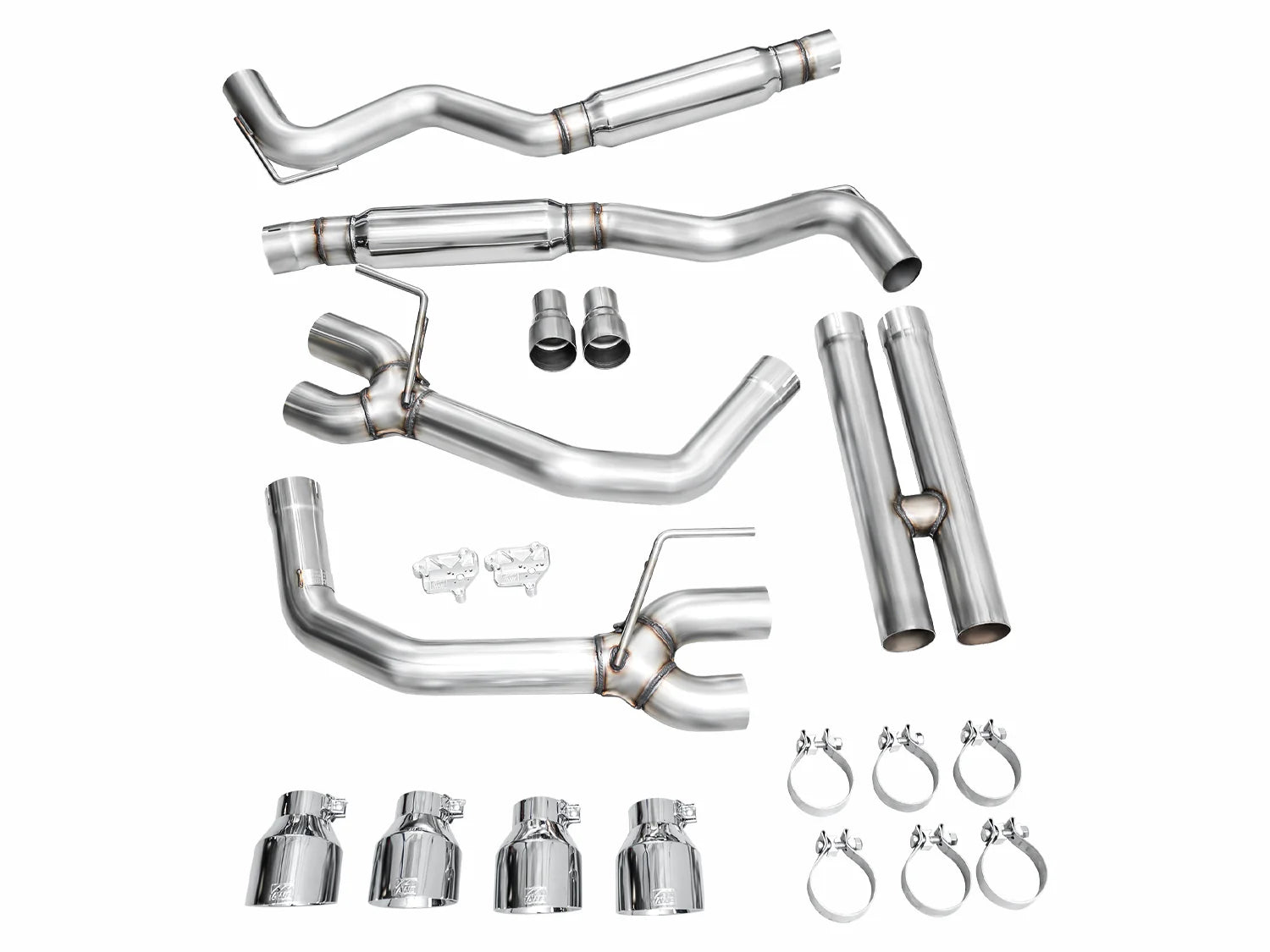 AWE Exhaust Suite for S650 Ford Mustang Quad Tip GT