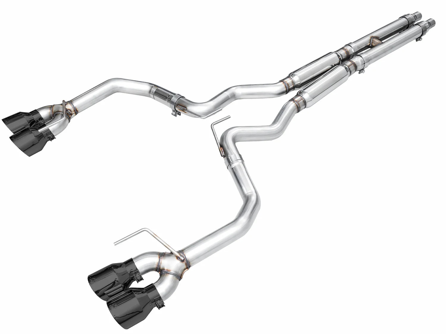 AWE Exhaust Suite for S650 Ford Mustang Quad Tip GT