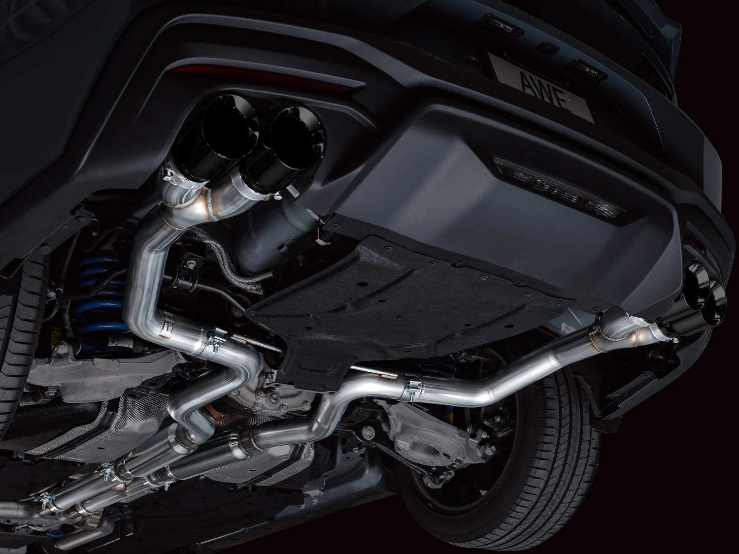 AWE Exhaust Suite for S650 Ford Mustang Quad Tip GT