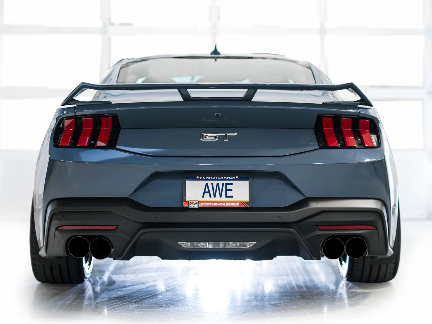 AWE Exhaust Suite for S650 Ford Mustang Quad Tip GT