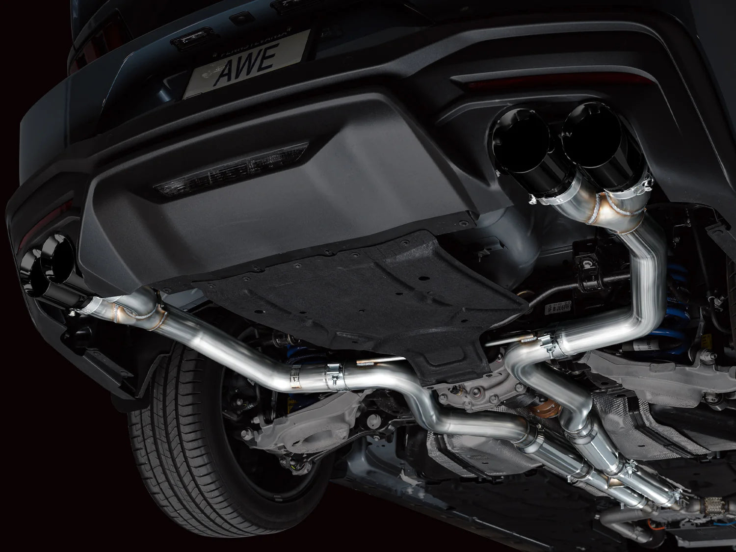 AWE Exhaust Suite for S650 Ford Mustang Quad Tip GT