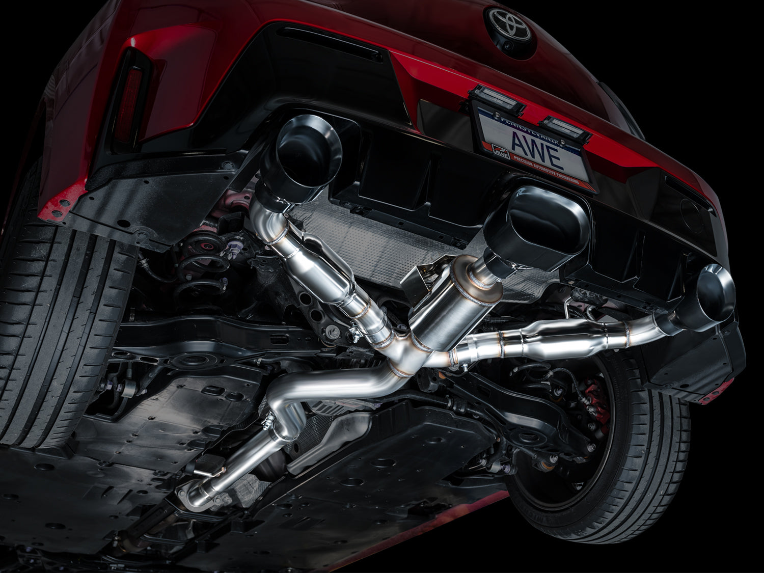 AWE EXHAUST SUITE FOR THE GR COROLLA