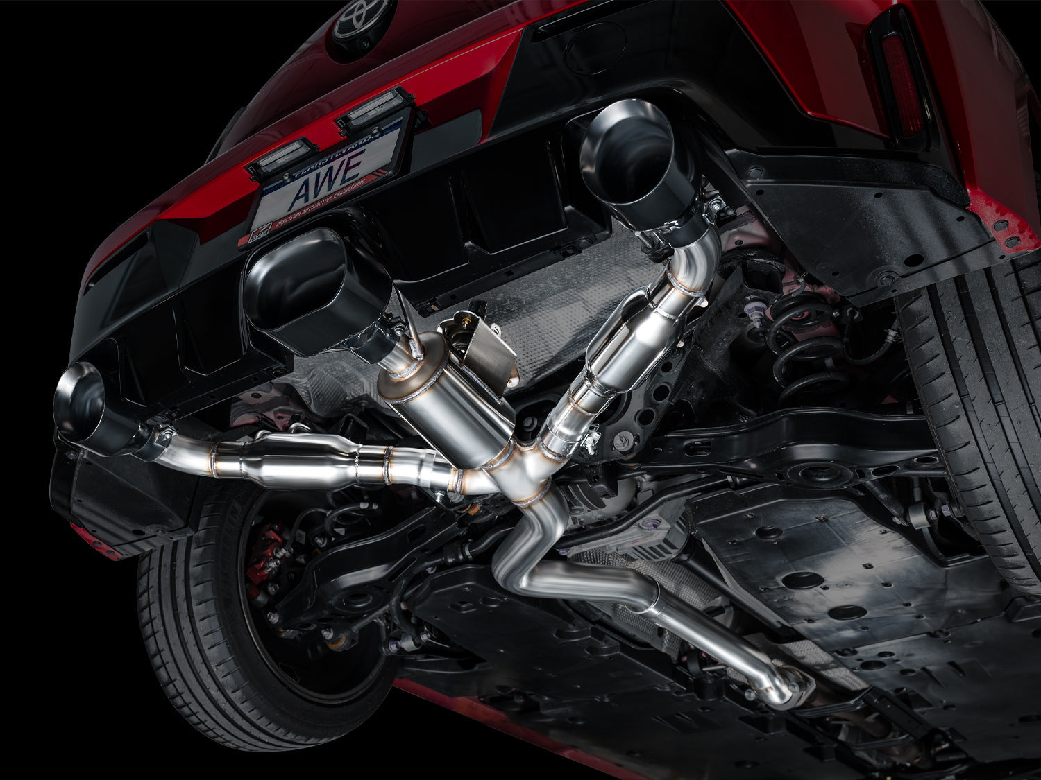 AWE EXHAUST SUITE FOR THE GR COROLLA