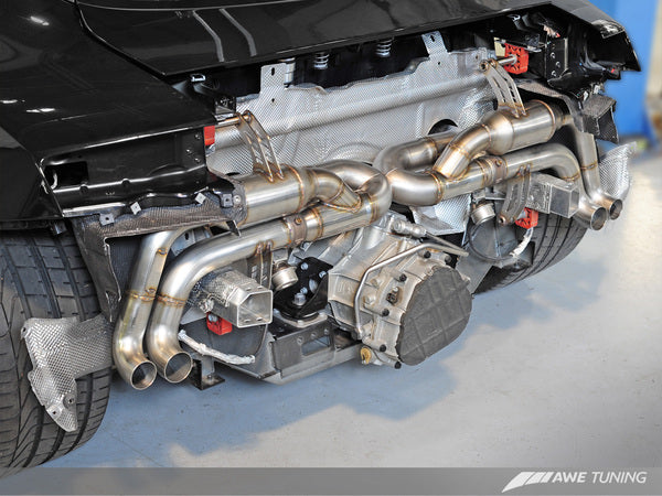 AWE SwitchPath Exhaust for Audi R8 V10 Coupe