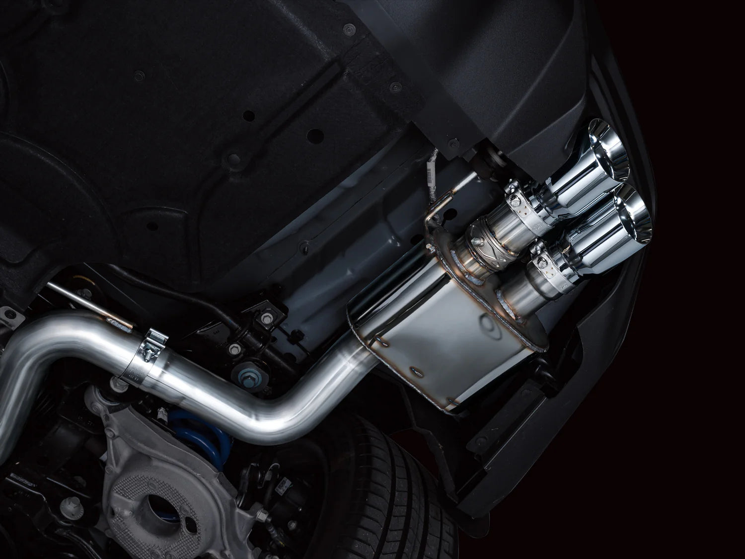 AWE Exhaust Suite for S650 Ford Mustang Quad Tip GT