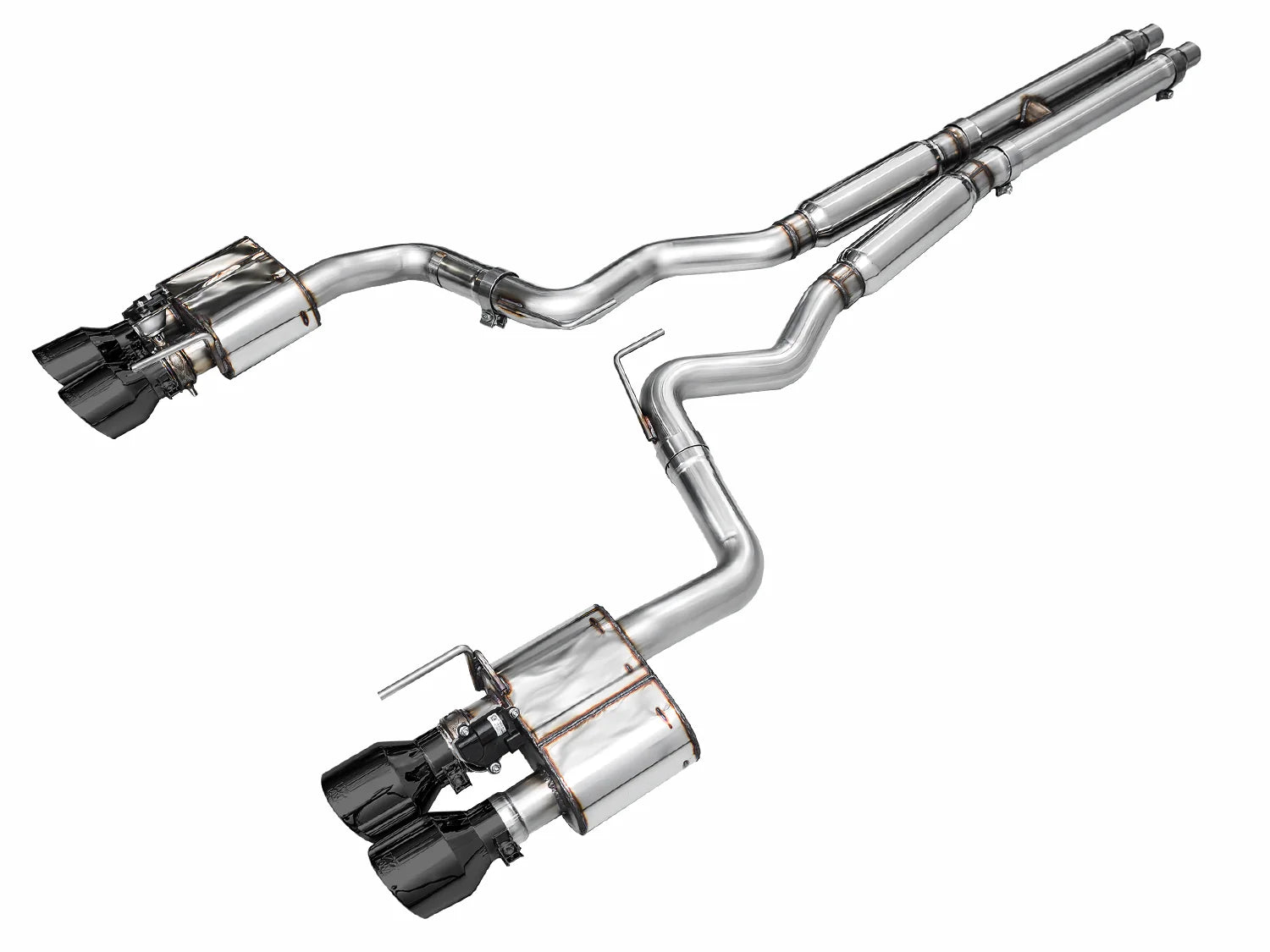 AWE Exhaust Suite for S650 Ford Mustang Quad Tip GT