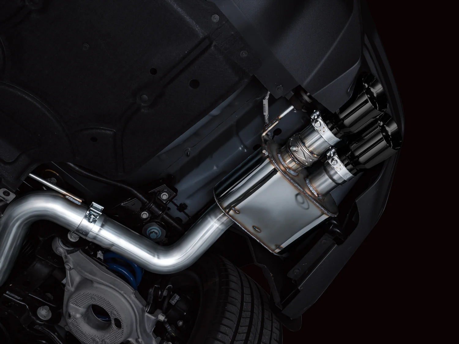 AWE Exhaust Suite for S650 Ford Mustang Quad Tip GT