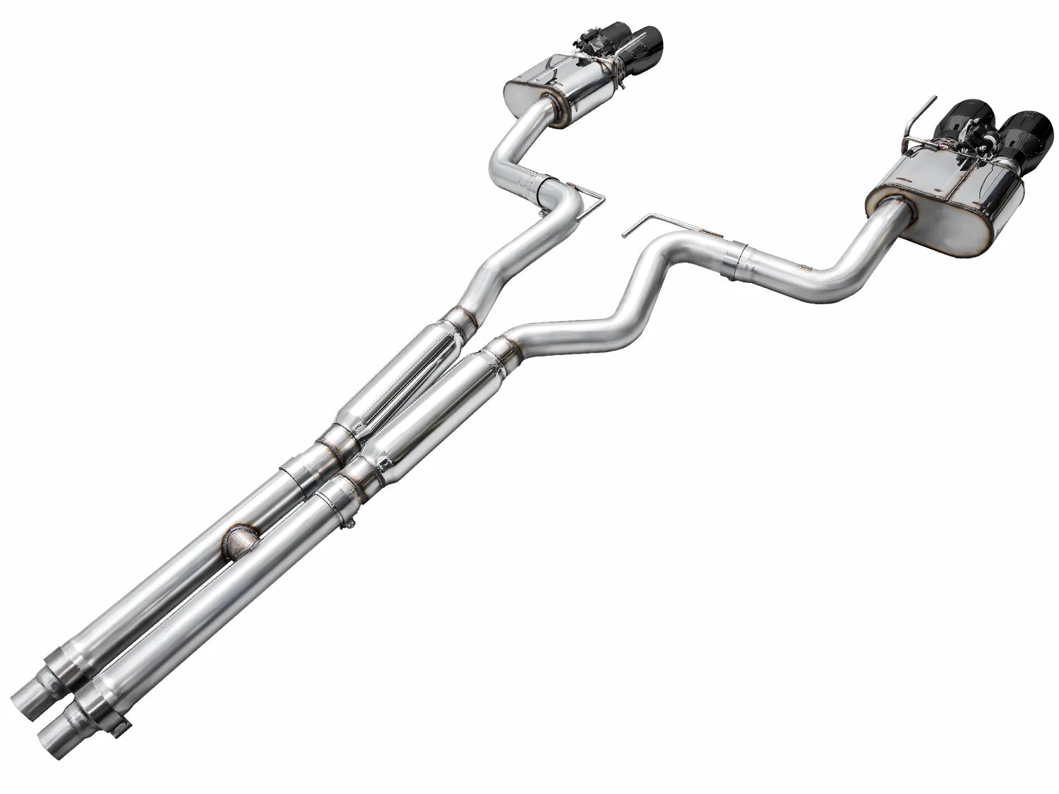 AWE Exhaust Suite for S650 Ford Mustang Quad Tip GT