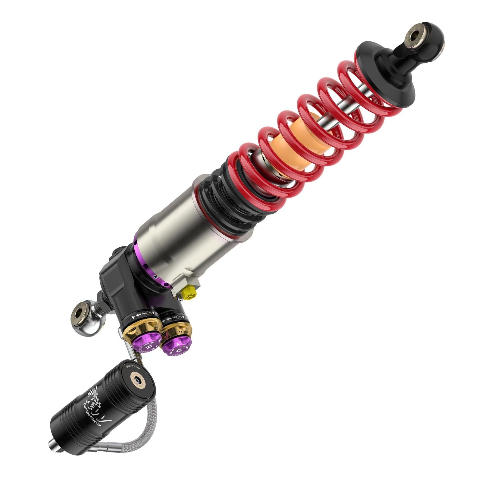 KW Coilover kit V5 (Porsche Carrera GT Edition) w. HLS 4 Hydraulik Liftsystem